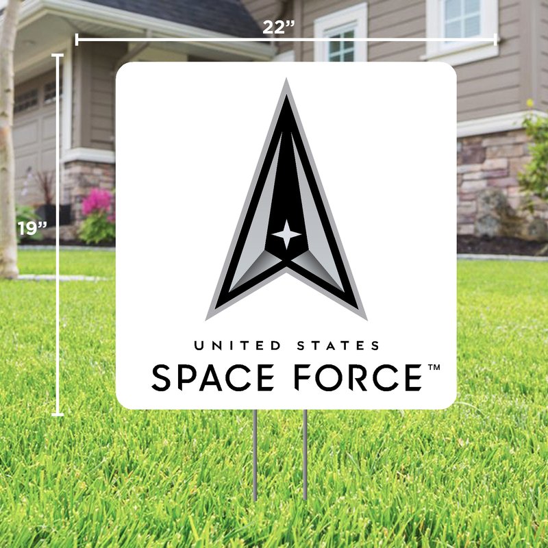 United States Space Force Logo Lawn Sign*
