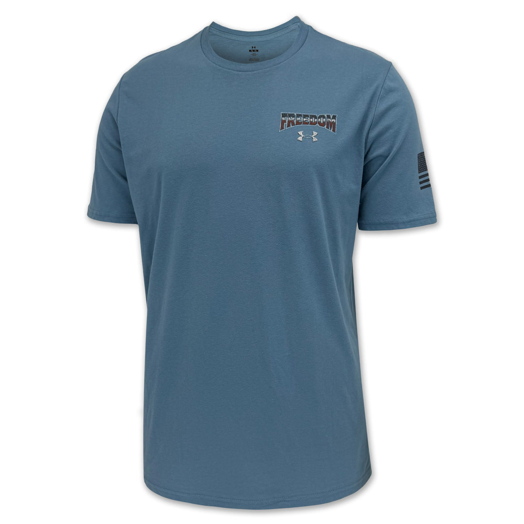 Under Armour Freedom Military Eagle T-Shirt (Blue)