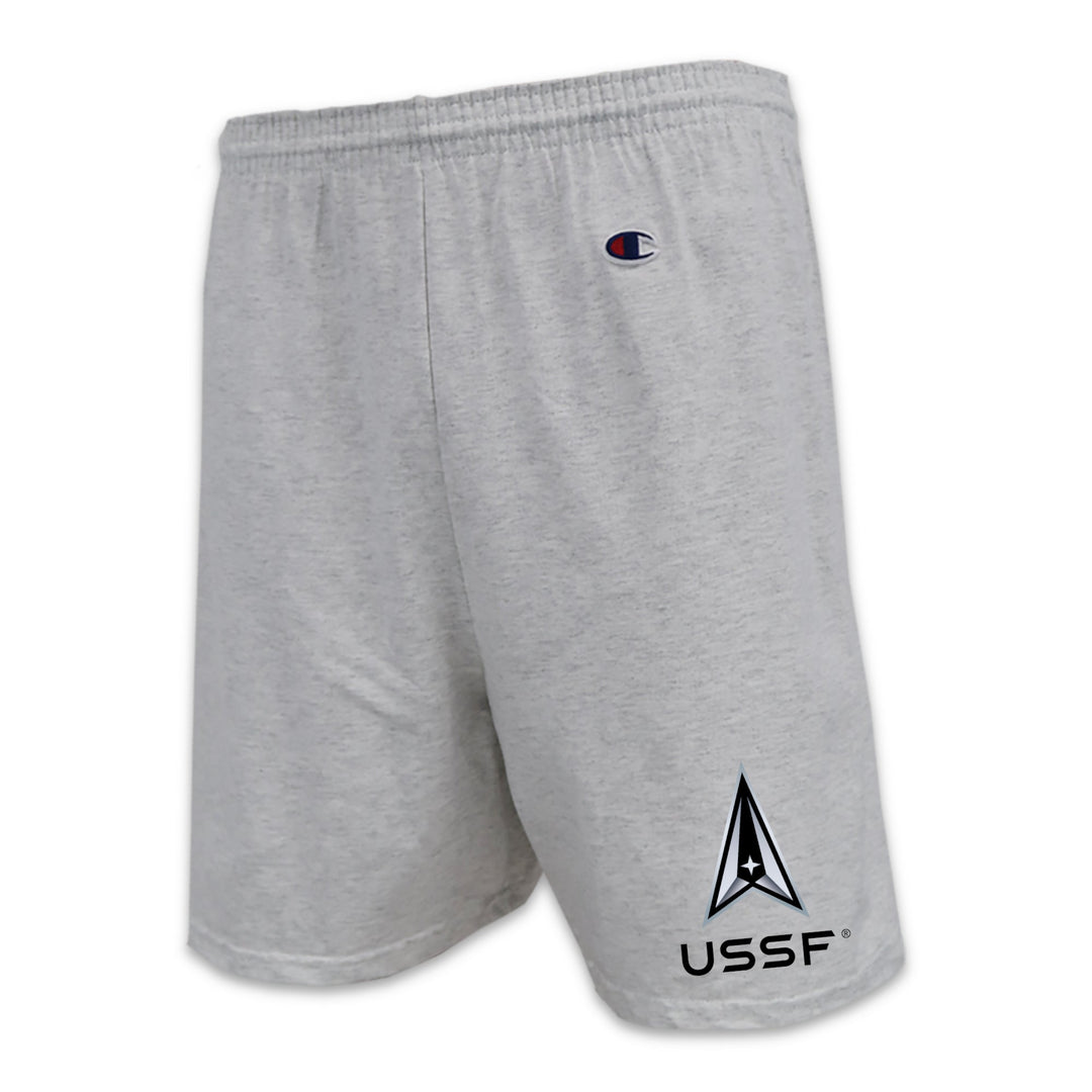 Pick Your Design Space Force Cotton Shorts (Grey)