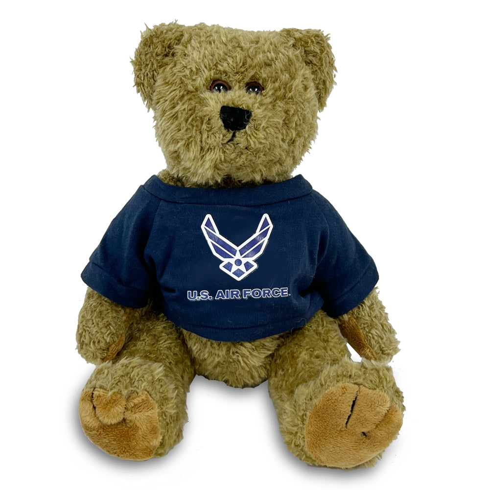 Air Force 12" Oatmeal Bear (Brown)