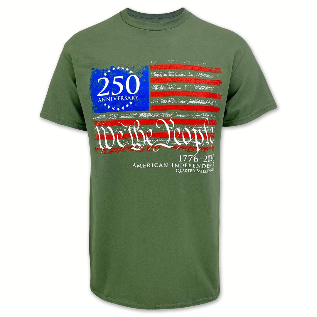 We The People 250th Anniversary T-Shirt (OD Green)