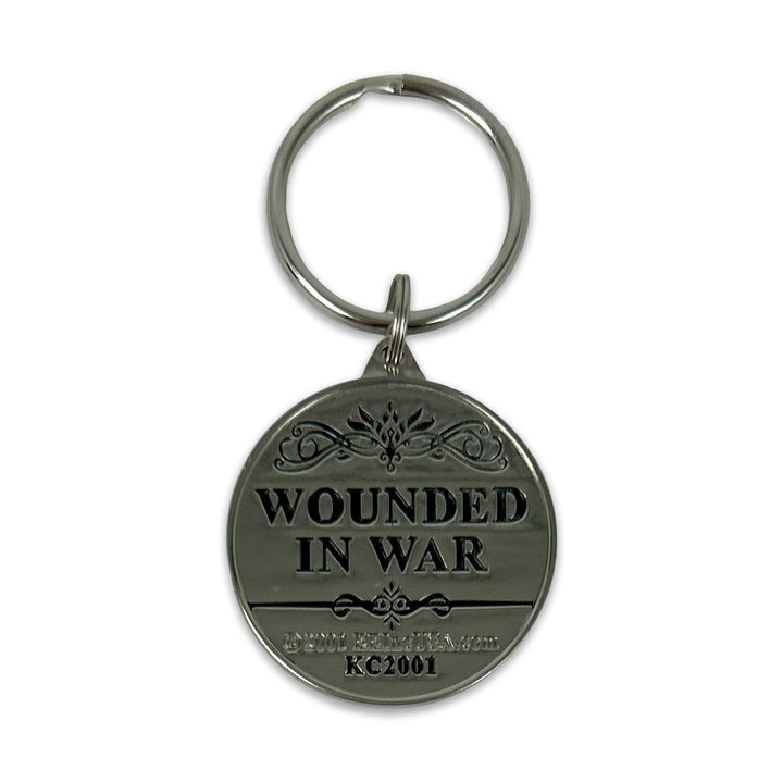 Wounded Warrior Freedom Isn't Free Double Sided Key Ring