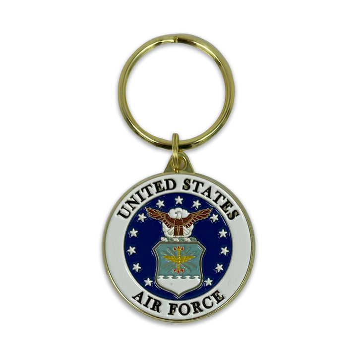 United States Air Force Double Sided Key Ring