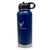 Air Force Wings Stainless Steel Laser Etched 32oz Water Bottle (Navy)