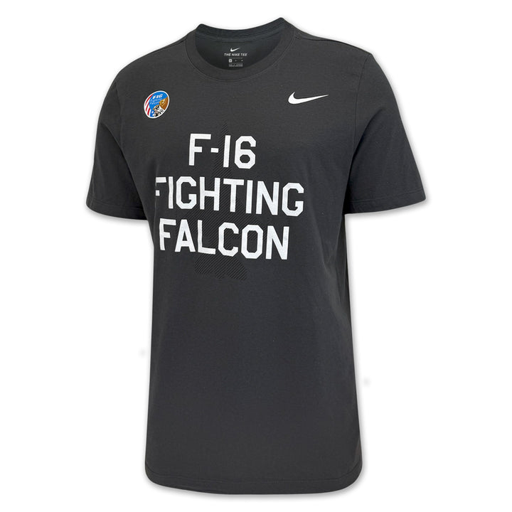 Air Force Nike Rivalry F-16 Fighting Falcon Core Cotton T-Shirt (Anthracite)