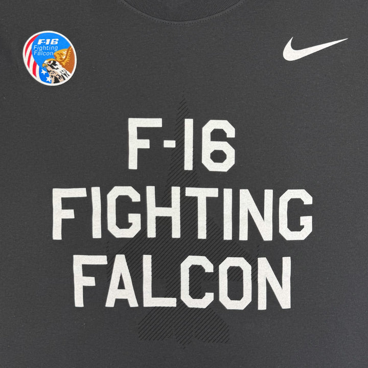 Air Force Nike Rivalry F-16 Fighting Falcon Core Cotton T-Shirt (Anthracite)