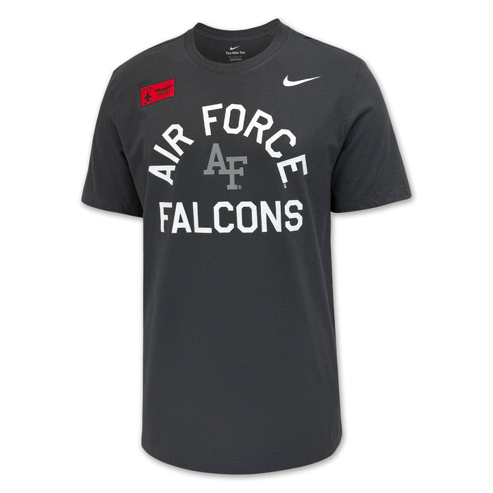 Air Force Nike Rivalry Falcons Core Cotton T-Shirt (Anthracite)