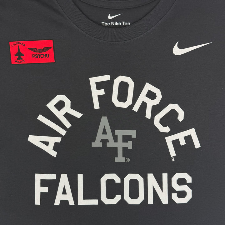 Air Force Nike Rivalry Falcons Core Cotton T-Shirt (Anthracite)