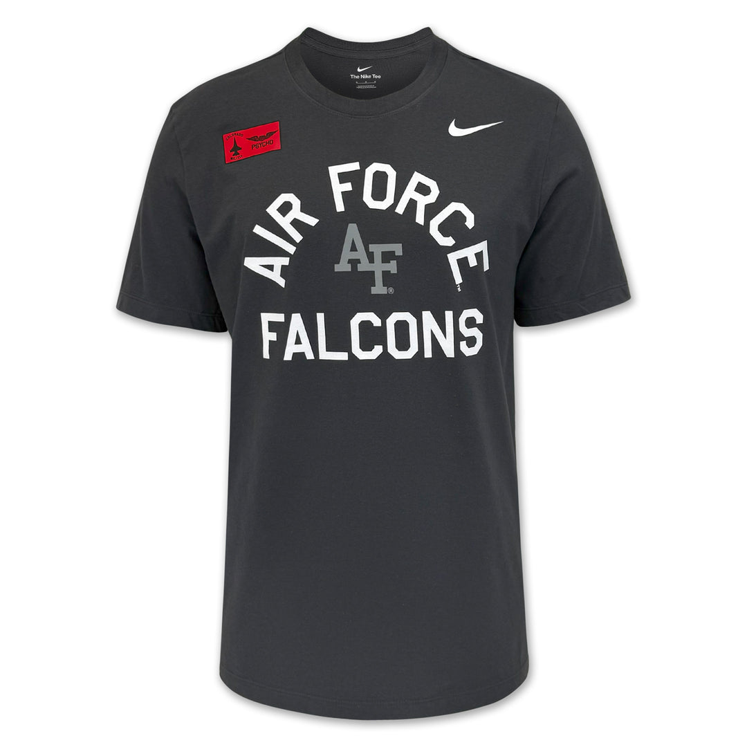 Air Force Nike Rivalry Falcons Core Cotton T-Shirt (Anthracite)