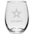 Army Star Set of Two 21oz Stemless Wine Glasses (Clear)*