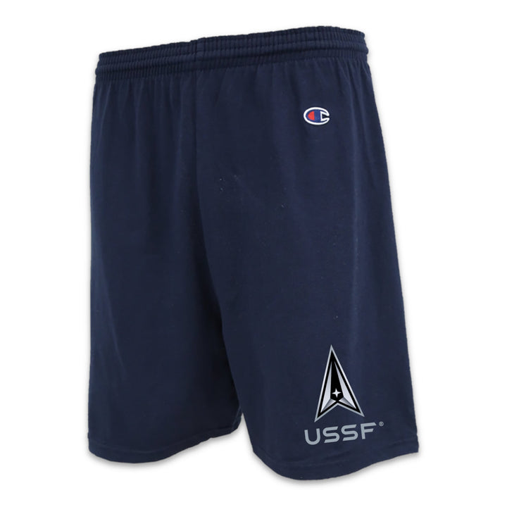 Pick Your Design Space Force Cotton Shorts (Navy)
