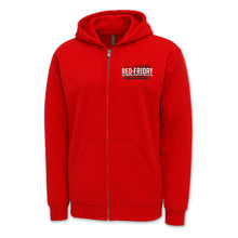 Load image into Gallery viewer, RED Friday Left Chest Full-Zip Hood (Red)