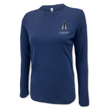 Load image into Gallery viewer, Pick Your Design Space Force Ladies Long Sleeve T-Shirt