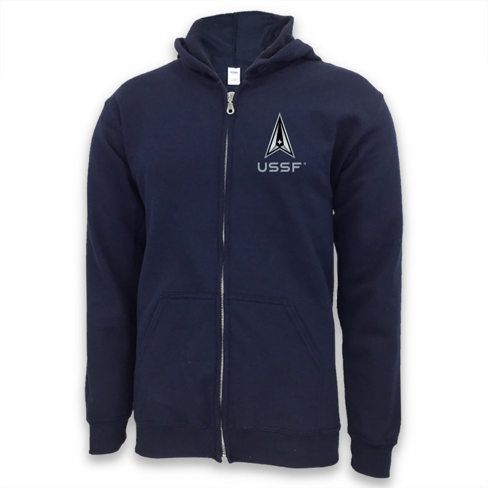 Space Force Left Chest Logo Full Zip