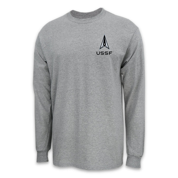 Pick Your Design Space Force Long Sleeve T-Shirt