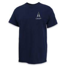 Load image into Gallery viewer, Space Force Mens Left Chest T-Shirt