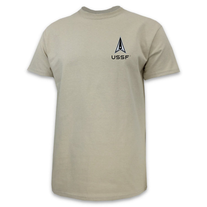 Pick Your Design Space Force T-Shirt (Tan)