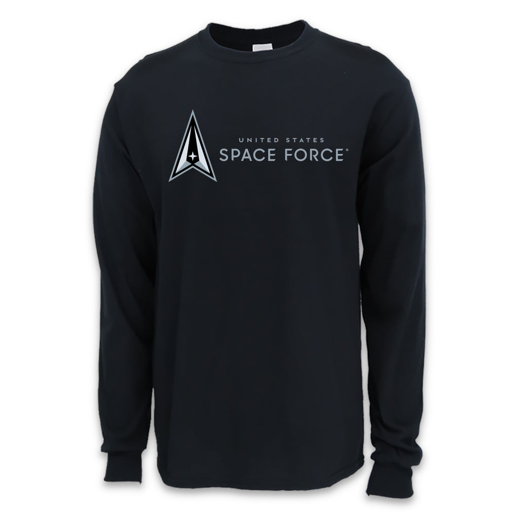 Space Force Mens Semper Supra Long Sleeve T-Shirt