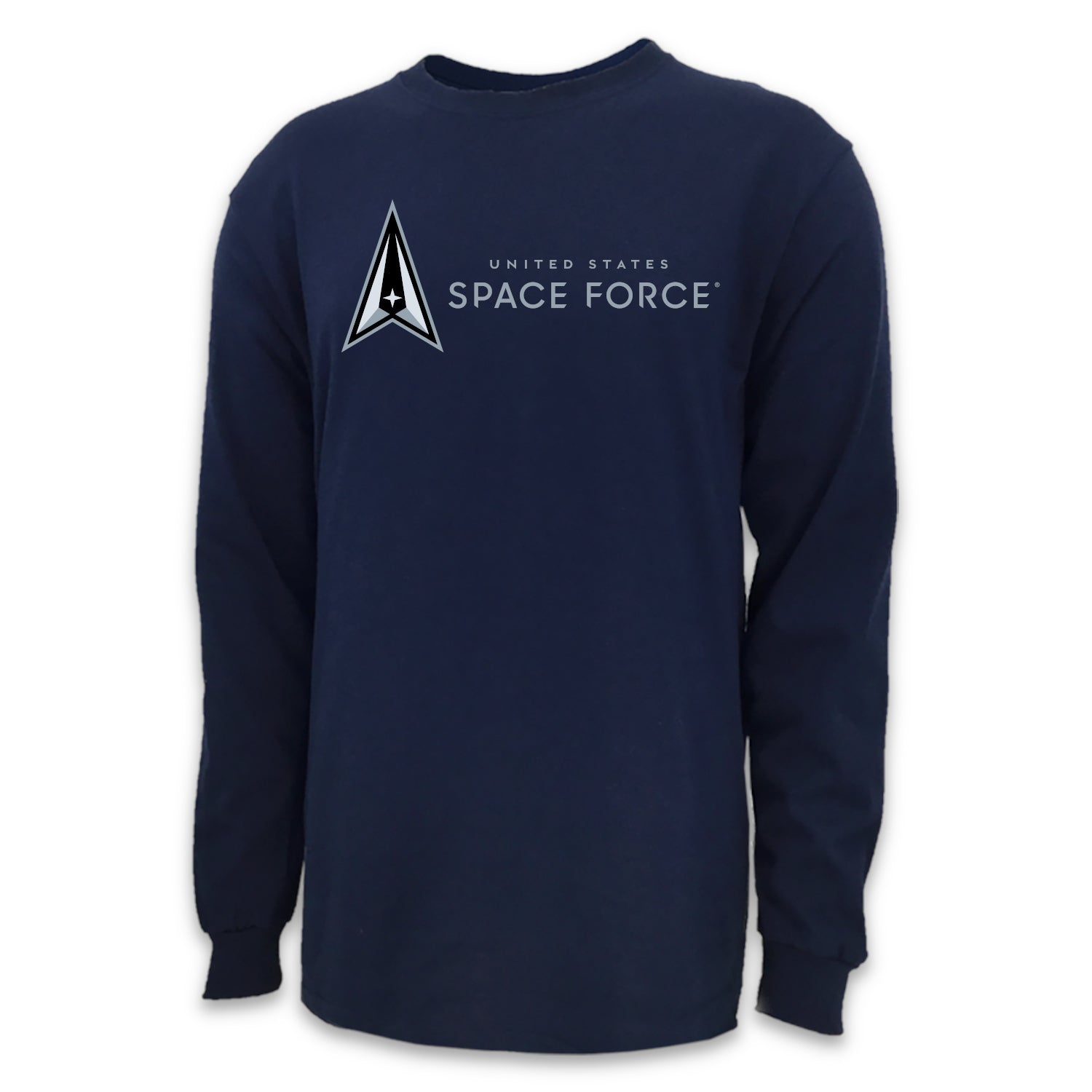 Space Force Mens Semper Supra Long Sleeve T-Shirt