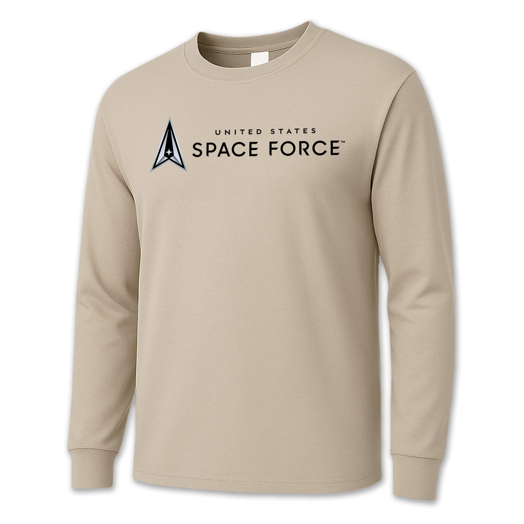 Space Force Mens Semper Supra Long Sleeve T-Shirt