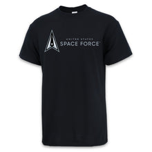 Load image into Gallery viewer, Pick Your Design Space Force T-Shirt (Black)