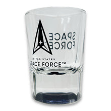 Load image into Gallery viewer, Space Force Premier Fluted Shot Glass