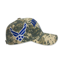 Load image into Gallery viewer, Air Force Wings Veteran Digital Camo Hat (Camo)