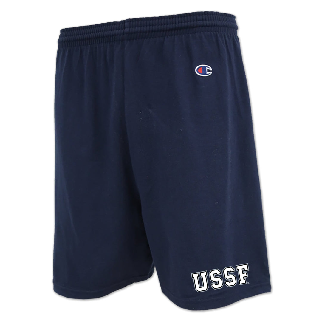 Pick Your Design Space Force Cotton Shorts (Navy)