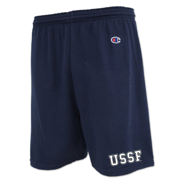Pick Your Design Space Force Cotton Shorts (Navy)