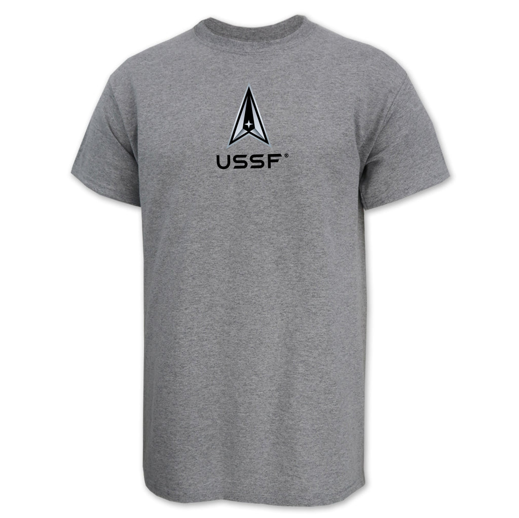 Space Force Delta Center Chest USA Made T-Shirt