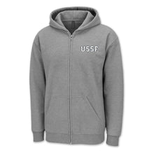 Load image into Gallery viewer, Space Force Block Full-Zip Hood