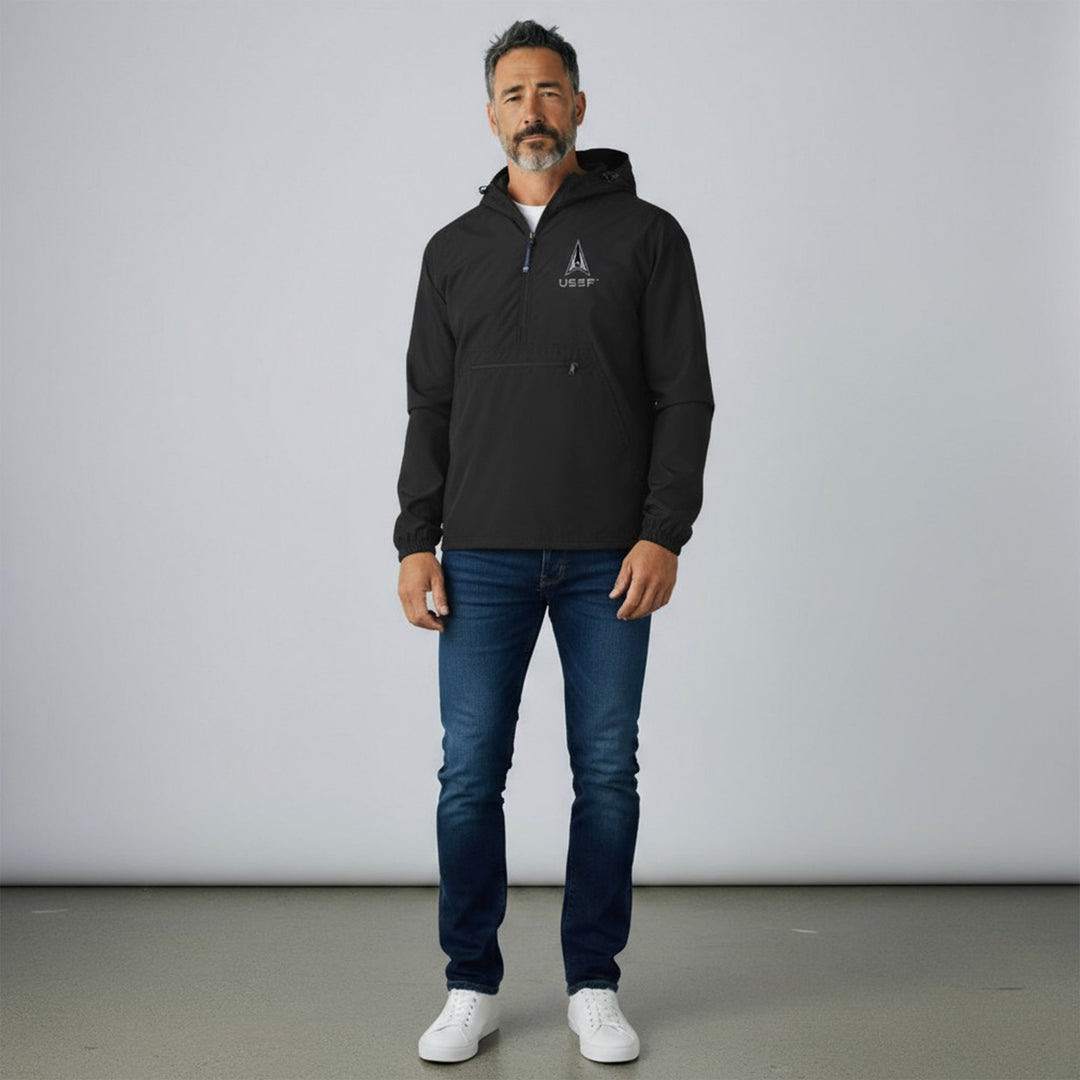 Space Force Delta Pack-N-Go Pullover