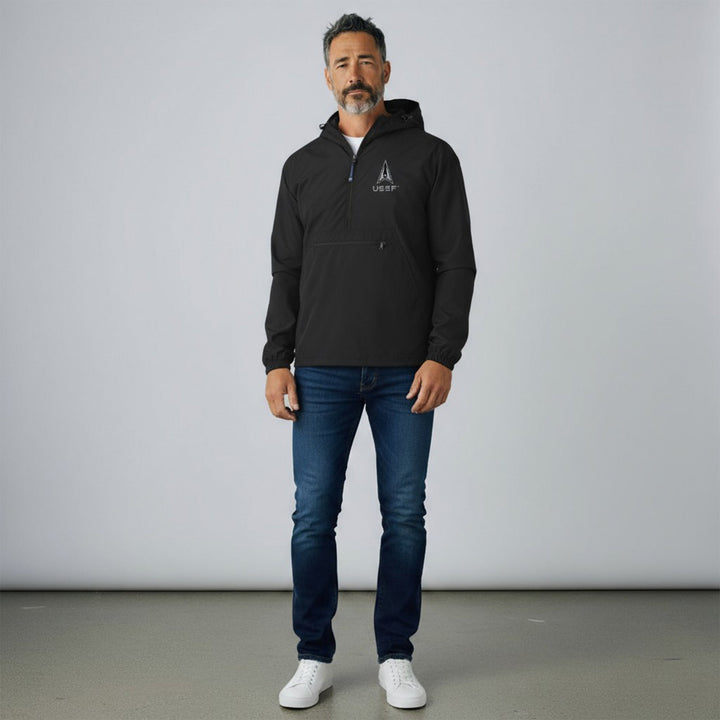 Space Force Delta Pack-N-Go Pullover