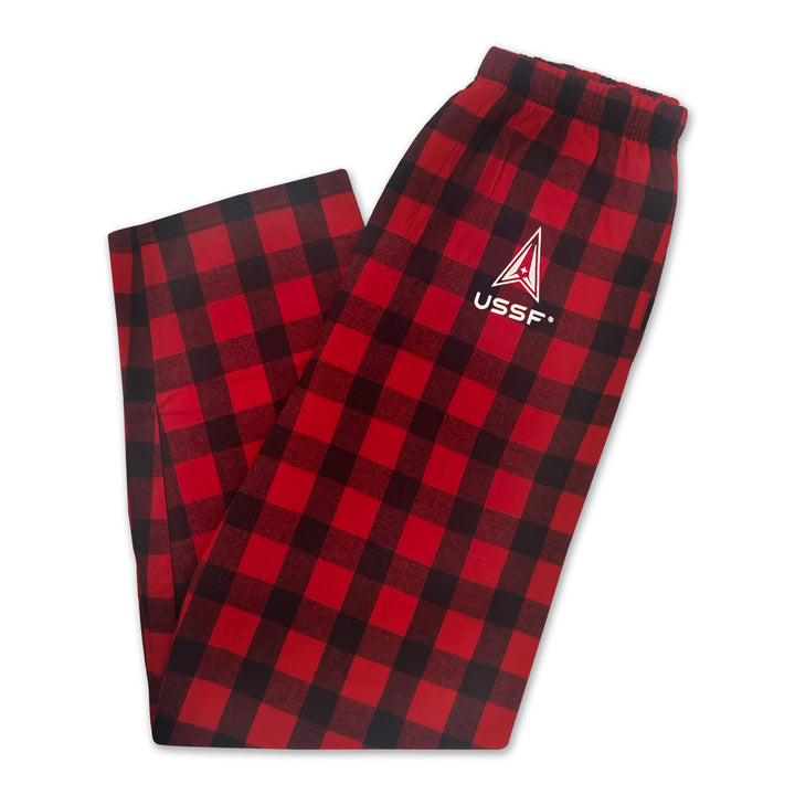Space Force Delta Holiday Flannel Pants