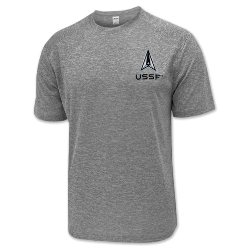 Space Force Delta Performance T-Shirt (Grey)