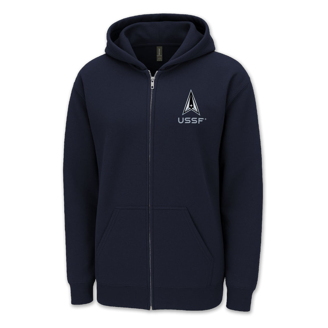 Space Force Left Chest Logo Full Zip