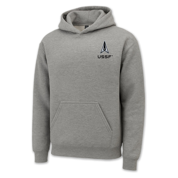 Space Force Left Chest Logo Hood