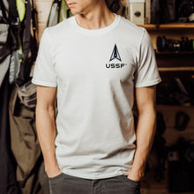 Load image into Gallery viewer, Space Force Mens Left Chest T-Shirt