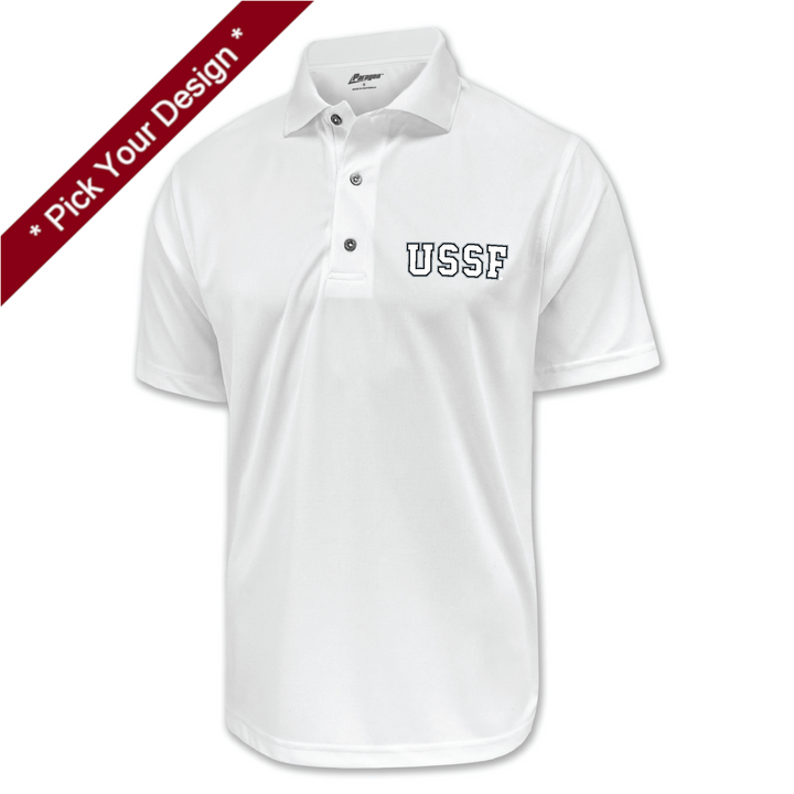 Pick Your Design Space Force Performance Polo