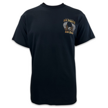 Load image into Gallery viewer, Air Force Gold Eagle Aim High T-Shirt (Black)