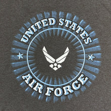 Load image into Gallery viewer, United States Air Force Sunburst T-Shirt (Tweed)