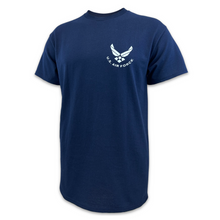 Load image into Gallery viewer, Air Force Camo Flag T-Shirt (Navy)