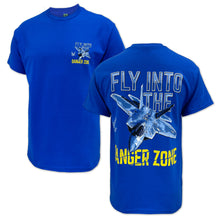 Load image into Gallery viewer, Air Force Fly Into The Danger Zone T-Shirt (Royal)