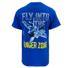 Load image into Gallery viewer, Air Force Fly Into The Danger Zone T-Shirt (Royal)