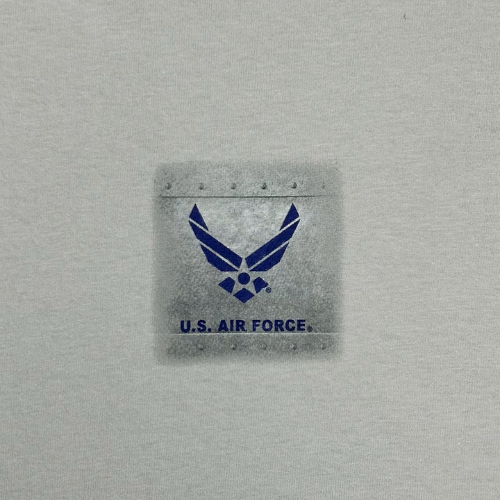 Air Force Rivets T-Shirt (Ice Grey)