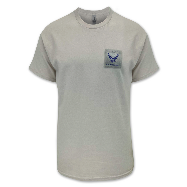 Air Force Rivets T-Shirt (Ice Grey)