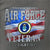 Air Force Veteran Star Band T-Shirt (Charcoal)