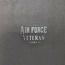 Load image into Gallery viewer, Air Force Veteran Star Band T-Shirt (Charcoal)