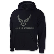 Load image into Gallery viewer, Air Force Reflective Hood (Black)