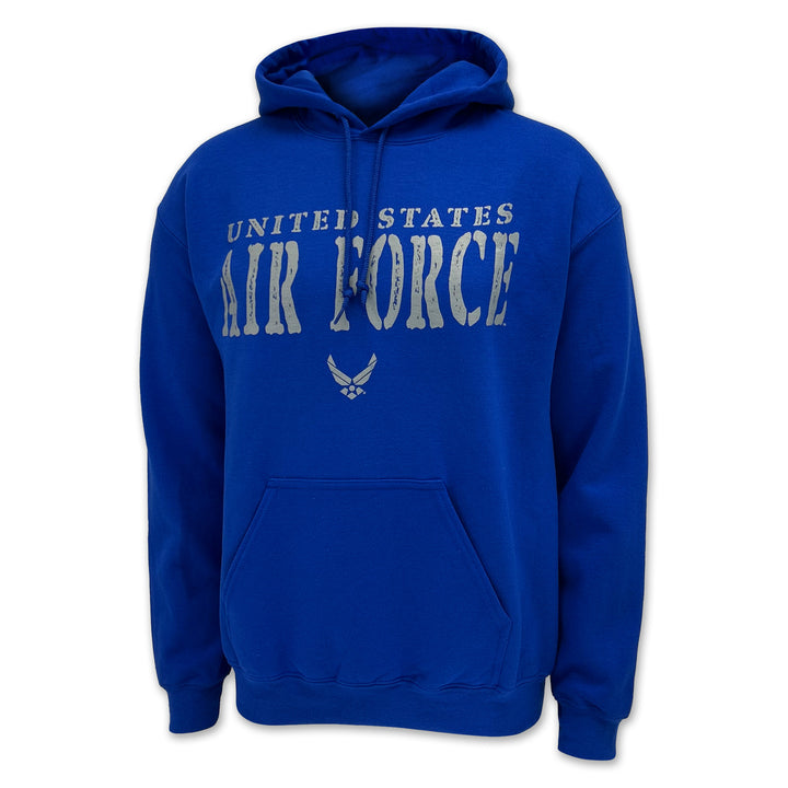 United States Air Force Stamp Logo Hood (Royal)